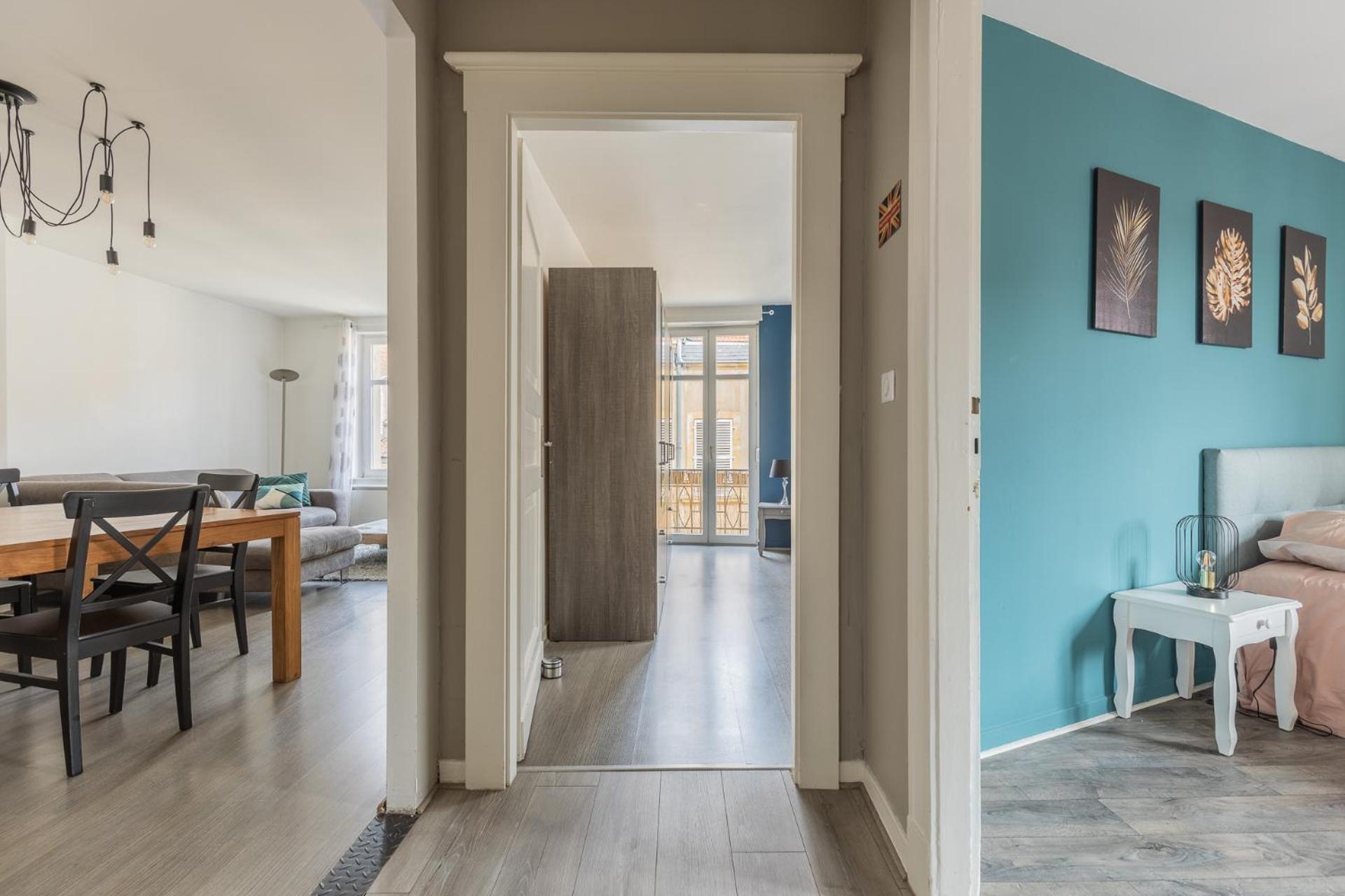 Le Cocon Du Pont Sailly- 3 Chambres - 6 Personnes - Hyper-Centre Metz Bagian luar foto